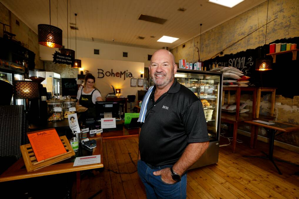 OPEN: Bohemia co-owner Steve Hickman says he is thrilled to re-open after coronavirus restrictions made his business nonviable last month. Picture: Anthony Brady 