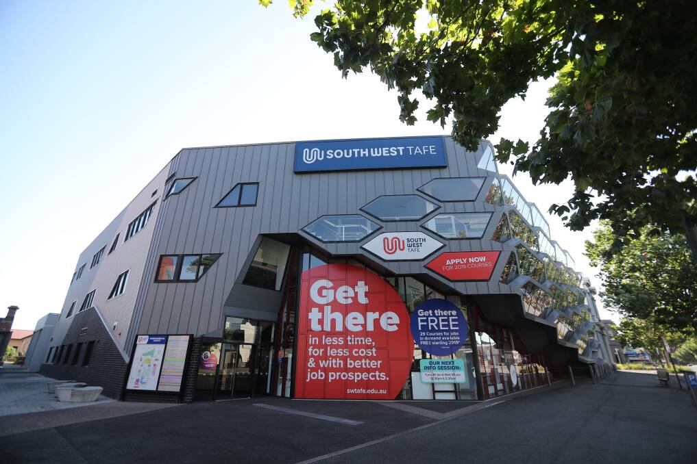 BIG SWING: SOUTH West TAFE recorded a $5 million operating loss in 2019, but the training provider says this is mostly down to investments to deliver 'free' courses. 