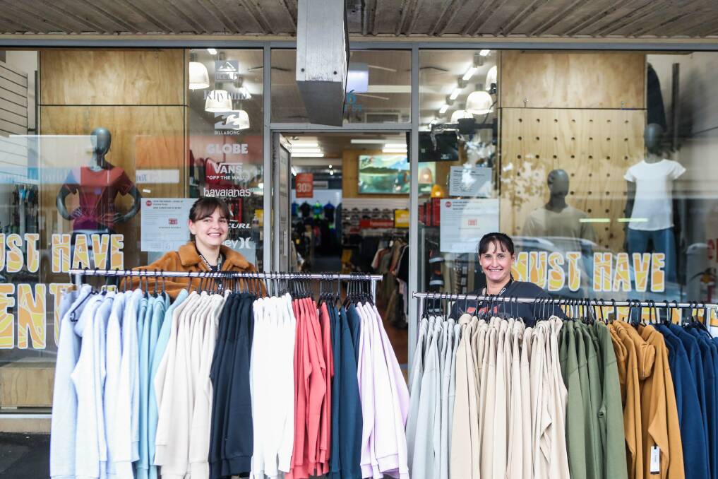 OPEN: Gemma Wyllie and Robyn Campbell pose at the Warrnambool Ozmosis store. Picture: Morgan Hancock