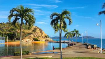 Townsville's lagoon and beach front. Picture Shutterstock