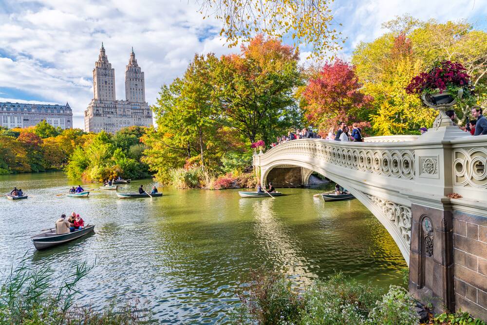 Delight in the colours of New York in the fall on this once in a lifetime cruise. Picture Shutterstock.