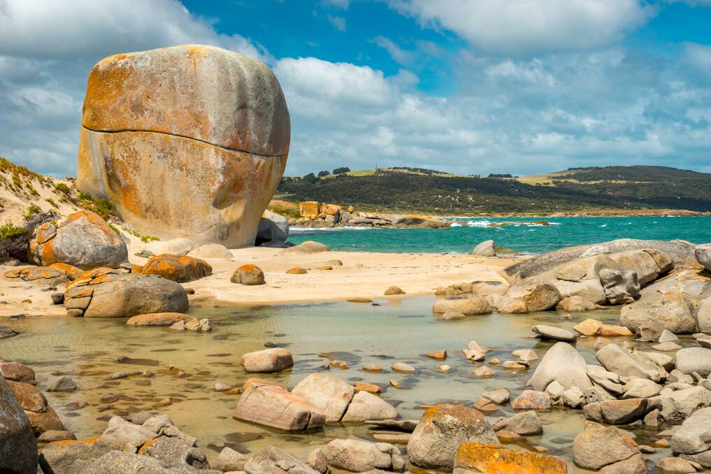 Picturesque Castle Rock on Flinders Island. Picture Shutterstock