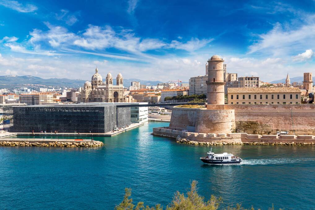 City hop via the Adriatic and Mediterranean Seas to medieval centres including Marseille, France, left, Rome, above and Corfu, Greece, below. Pictures Shutterstock.