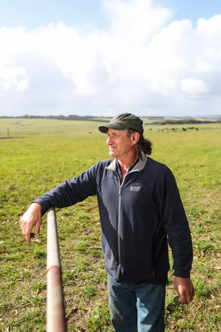 Port Campbell farmer and volunteer Phillip Younis still bears the emotional and physical scars of the Easter Sunday tragedy. Picture: Morgan Hancock