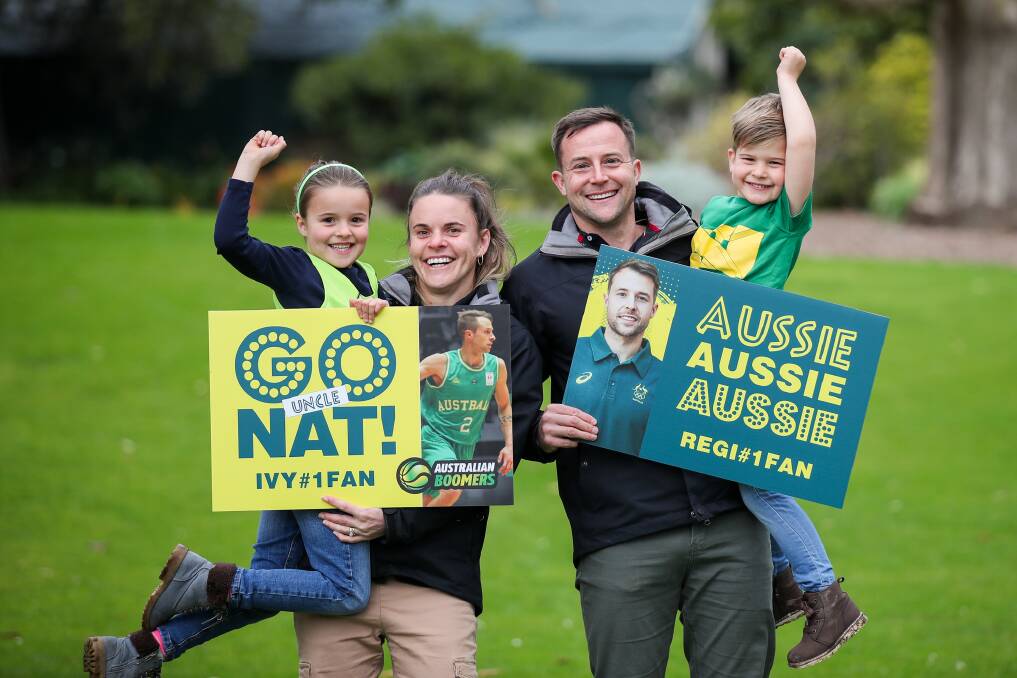 FAMILY FIRST: Nathan Sobey's family in Warrnambool supported him during the Olympics. Picture: Morgan Hancock 