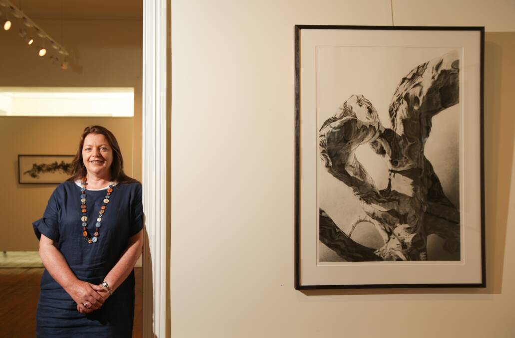 Exhibition: Artist Kathryn Ryan has returned to her home town and to host her first Warrnambool solo exhibition at The F Project Gallery this month. Picture: Chris Doheny