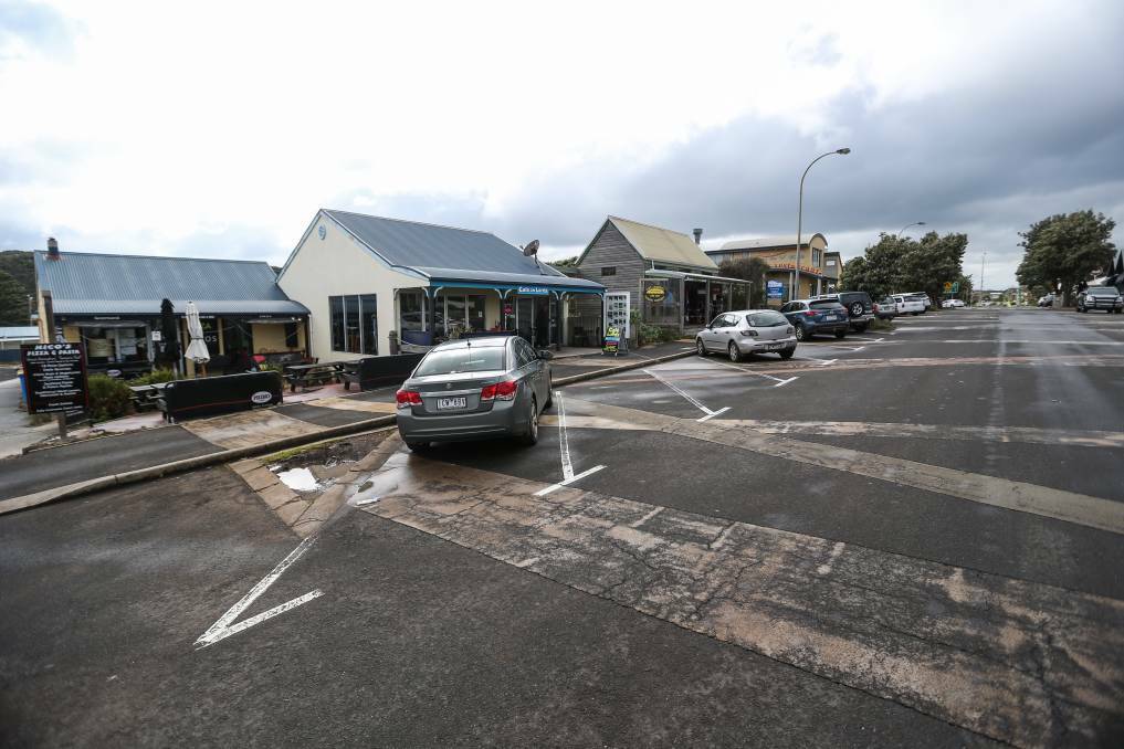 Missed out: The "tired" Port Campbell town centre missed out on funding in this year's state budget. Picture: Morgan Hancock