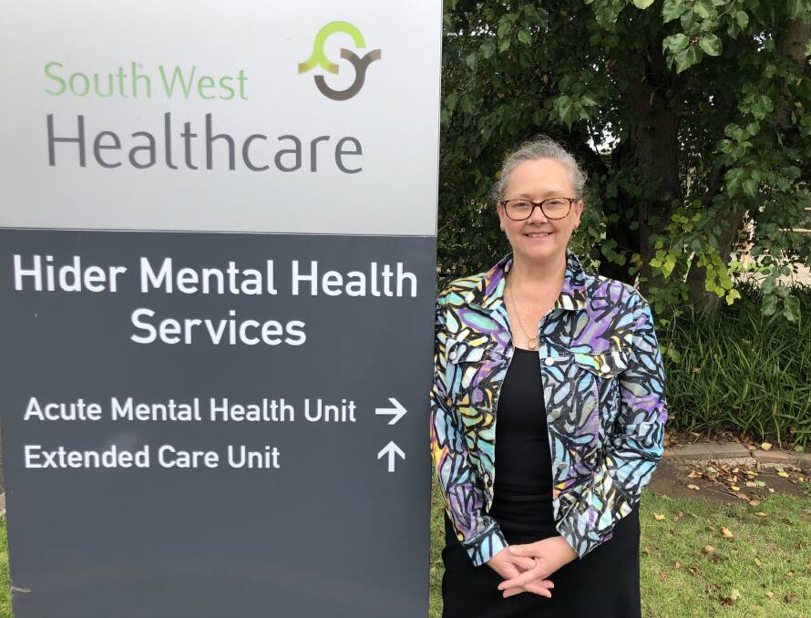Warrnambool mental health services executive director Karyn Cook. Picture: Kyra Gillespie