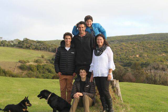 The Bowker family. Picture: Kangaroobie 