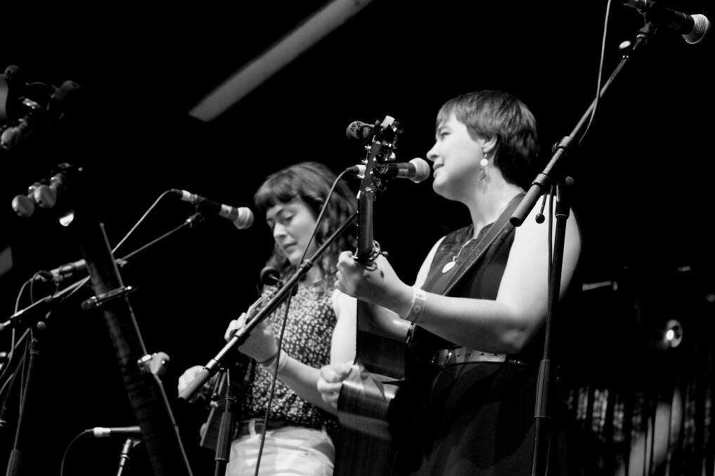 The Maes perform at Port Fairy Folk Festival 2020. Picture: Kyra Gillespie