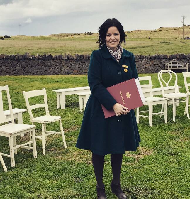 Warrnambool wedding celebrant Joanne Moon found herself faced with helping couples who were stressed and anxious, rather than the usual excitement that surrounds a wedding. 