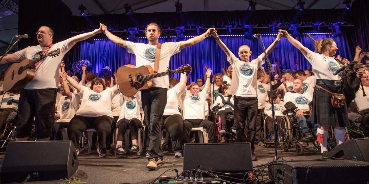 Find Your Voice Choir founder Tom Richardson is developing a music mentorship program for young people in the region with the help of new funding. 