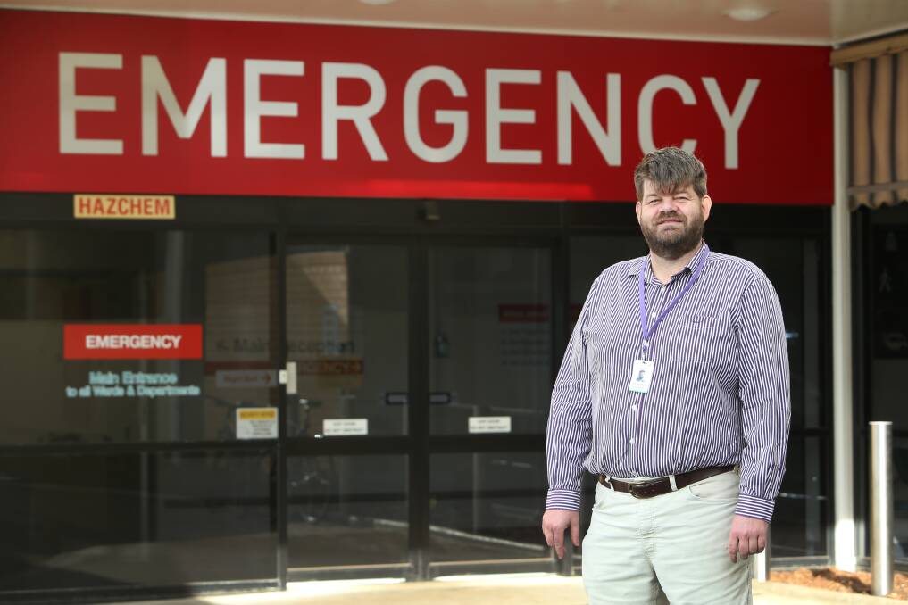 Deakin Centre for Rural Emergency Medicine Warrnambool director Dr Tim Baker.