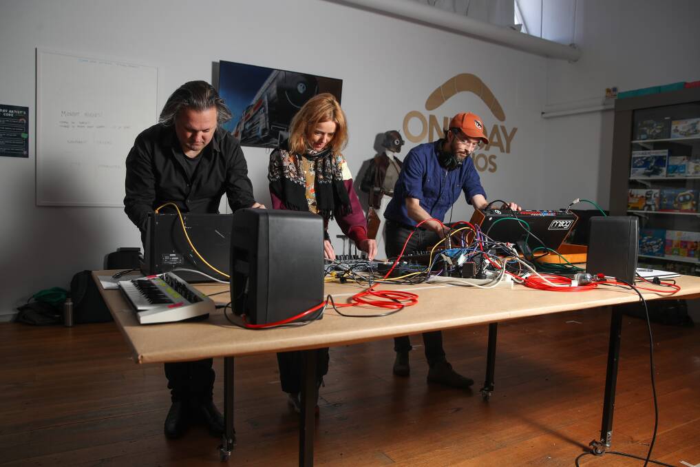 Creativity: The program aimed to encourage electronic sound and music creation in all its forms. Picture: Morgan Hancock