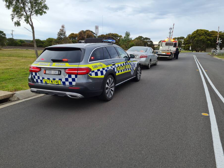 On New Year's Day police impounded the first car in Warrnambool of 2022. 