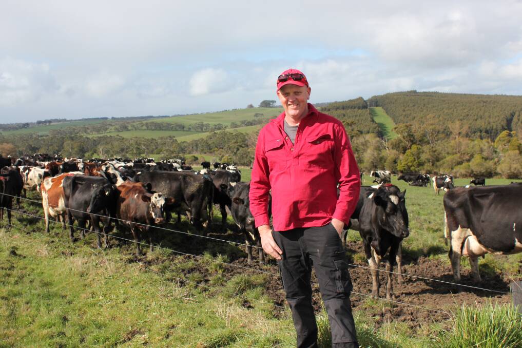Jamie Vogels is a dairy farmer and councillor in the Corangamite Shire. 