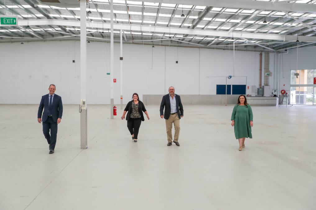 Vaccine rollout: The old Sam's Warehouse site in Warrnambool will be transformed into a COVID vaccination centre. Picture: Morgan Hancock