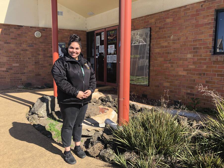 Winner: Previous scholarship recipient Marley Bryant is forging a rewarding career in Aboriginal Health Care thanks to the Aboriginal Education Scholarship program. 