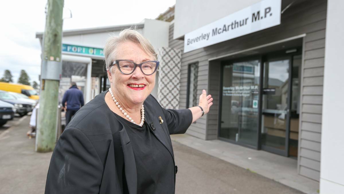 Member for Western Victoria Region Beverley McArthur has hit back at claims she is neglecting her constituents. Picture: Everard Himmelreich