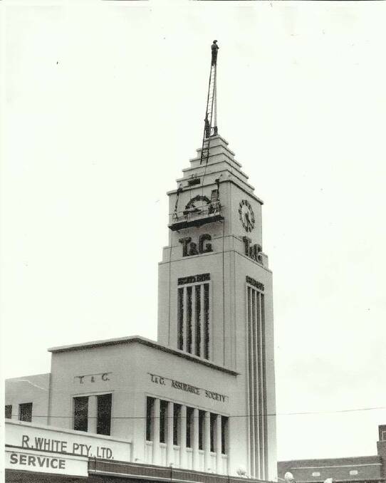 History: The T&G clock tower. 