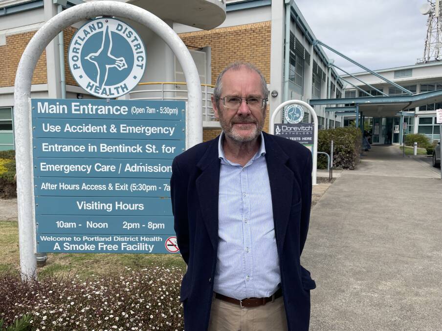 Former board member Mike Noske said babies should be born in Portland, not driven down the highway to Warrnambool, Mount Gambier, or Hamilton. Picture: Kyra Gillespie