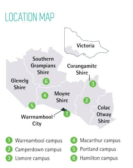 South West Healthcare campuses. 