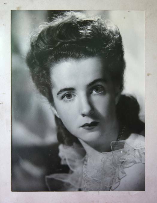 A creative life: Koroit's Mary Fiorini-Lowell, nee Bourke, as photographed by Athol Smith for her work as an actress in 1948, aged 22.
