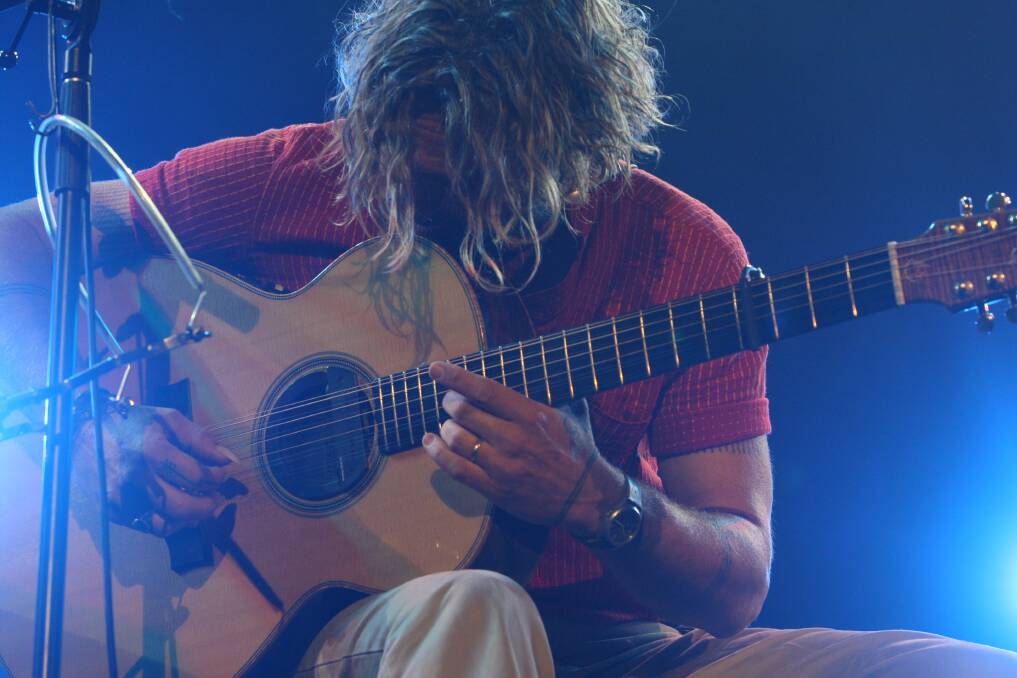 Talent: Crowds spilled out of the River stage for John Butler's set. Picture: Kyra Gillespie