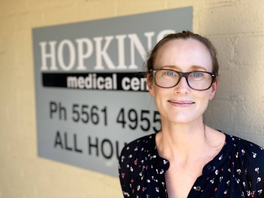 Dr Elizabeth Hingston at Hopkins Medical Centre where the COVID vaccine will be rolled out. Picture: Katrina Lovell