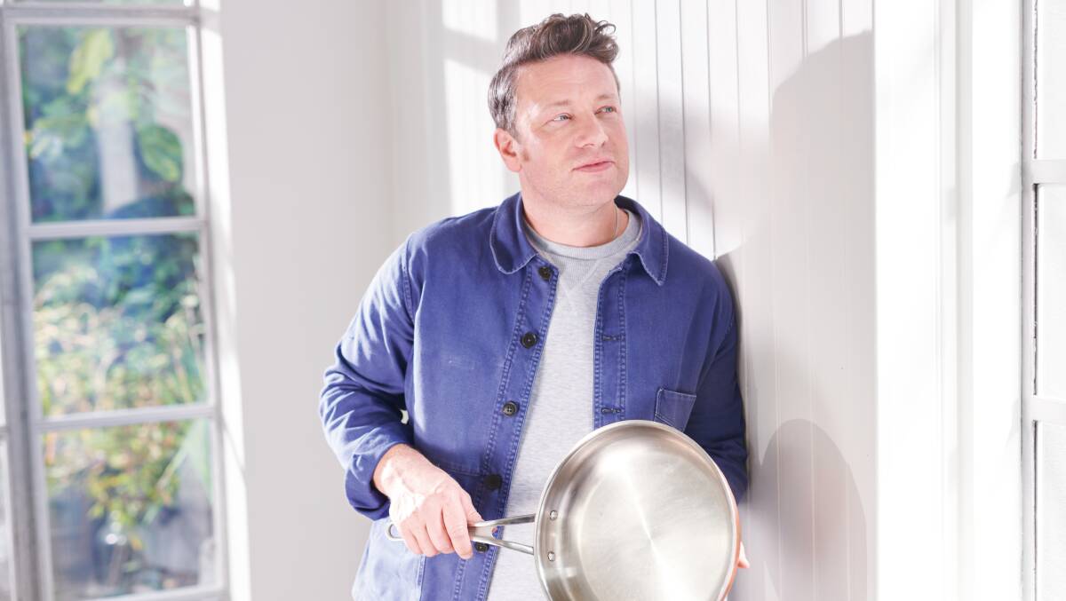 Jamie Oliver's latest book ONE is all about making life easier. Picture by Paul Stuart