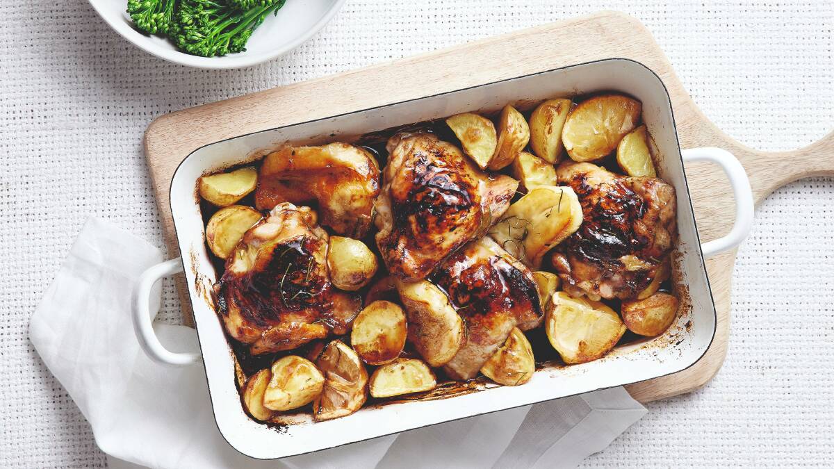 Chicken tray bake. Picture supplied 