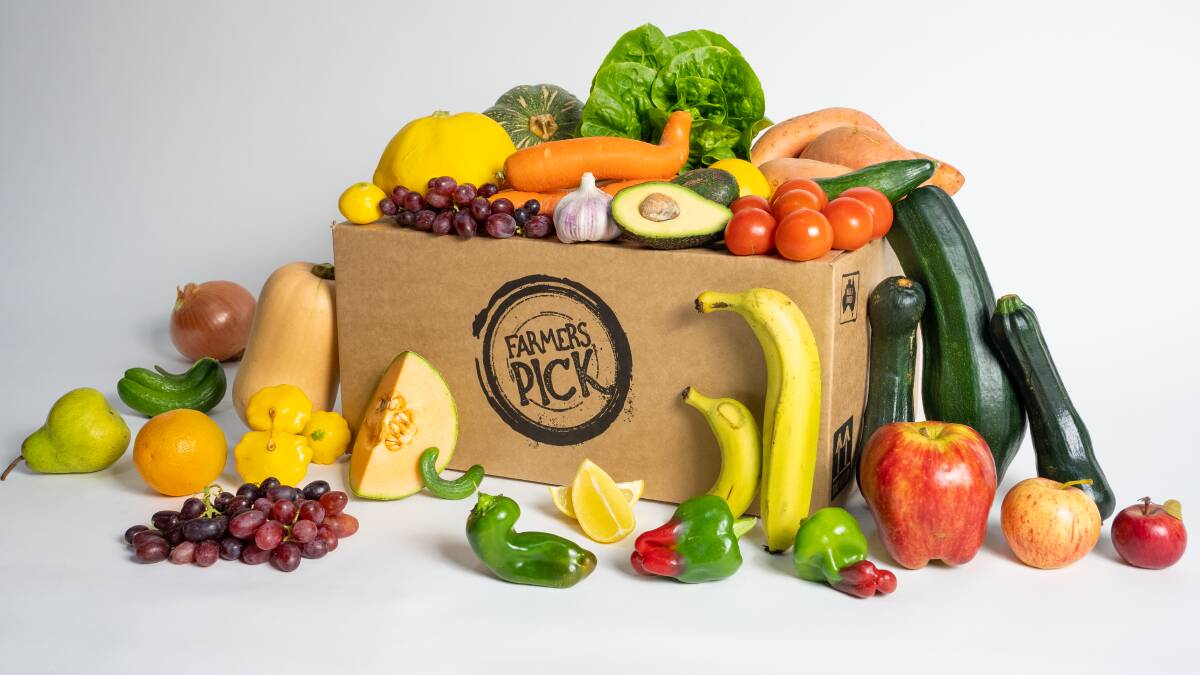 Farmers Pick sells its wonky produce through a subscription service. Picture supplied