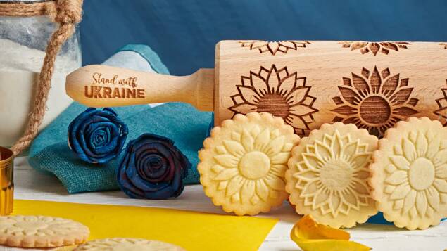 These clever embossed rolling pins are from Pastrymade. Picture supplied