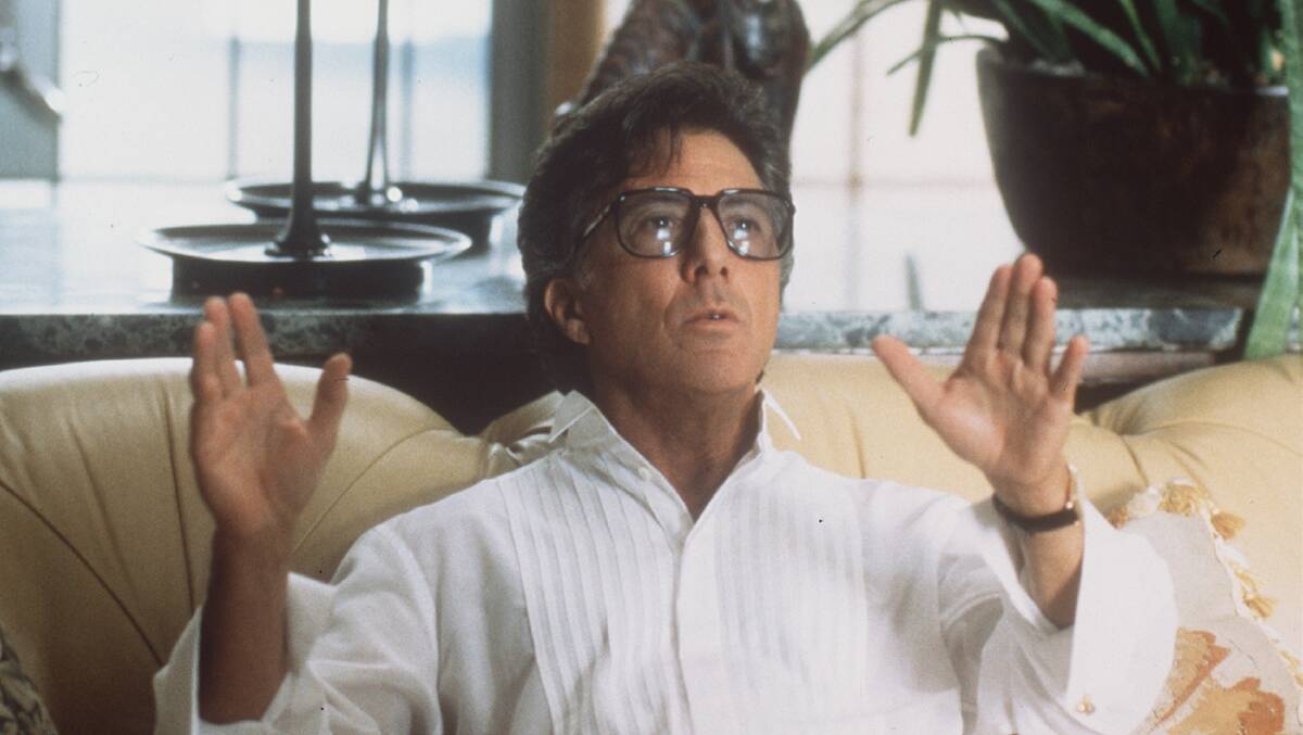 Dustin Hoffman in Wag the Dog. Picture supplied