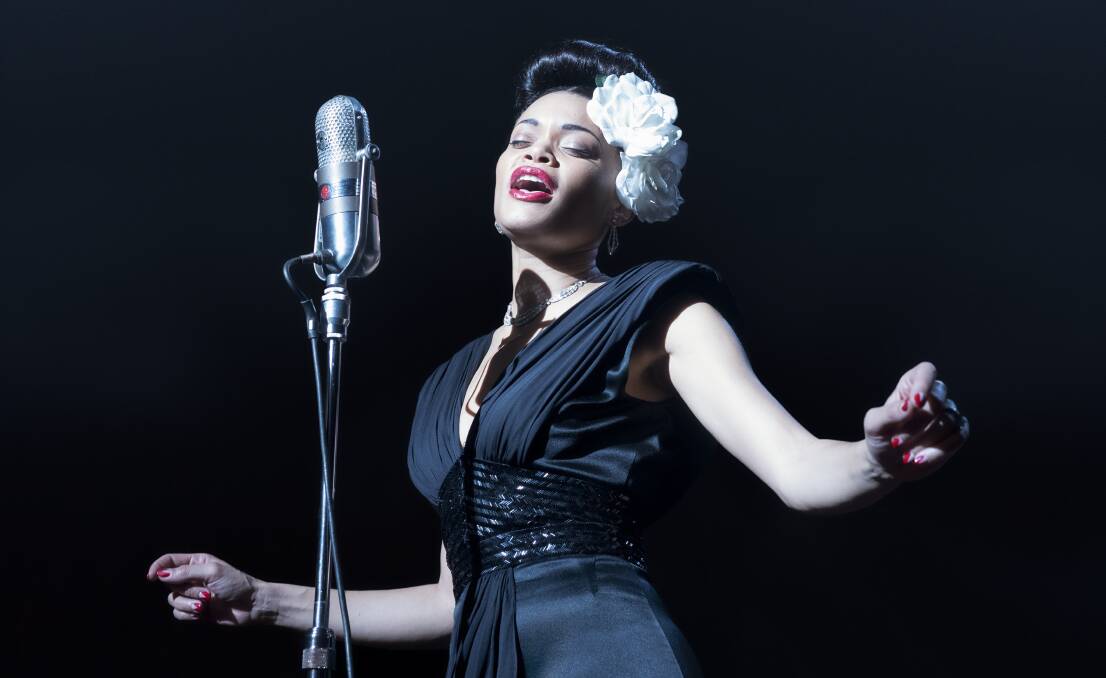 Andra Day stars in The United States Vs Billie Holiday. Picture: Takashi Seida.