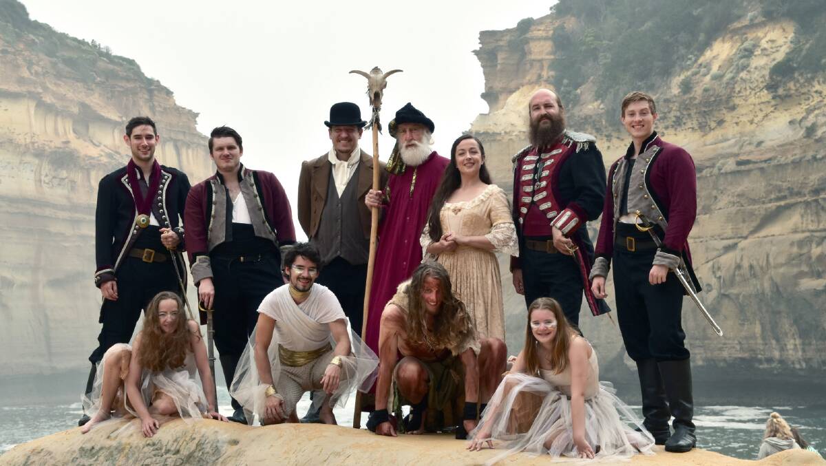 On Show: The cast of The Tempest are all returning for performances at Loch Ard Gorge. Picture: Supplied
