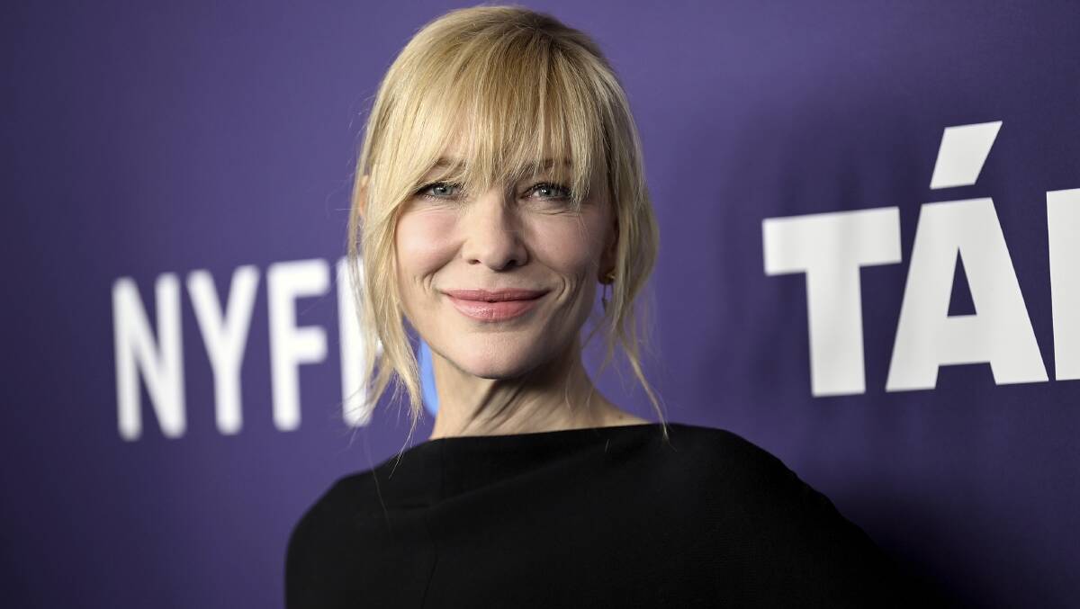 Cate Blanchett attends the premiere of "Tr" at Alice Tully Hall during the 60th New York Film Festival in New York last year. Picture by Evan Agostini/Invision/AP