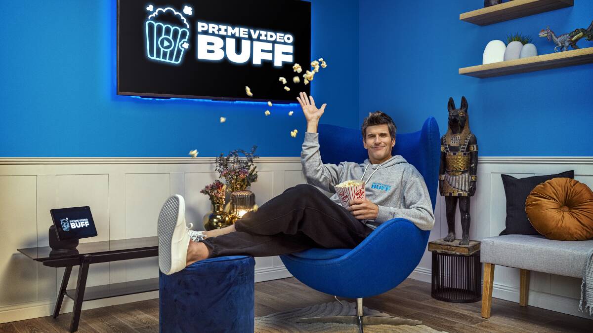 Presenter and podcaster Osher Gunsberg is helping Prime Video recruit for the role of Prime Video Buff. Supplied picture.