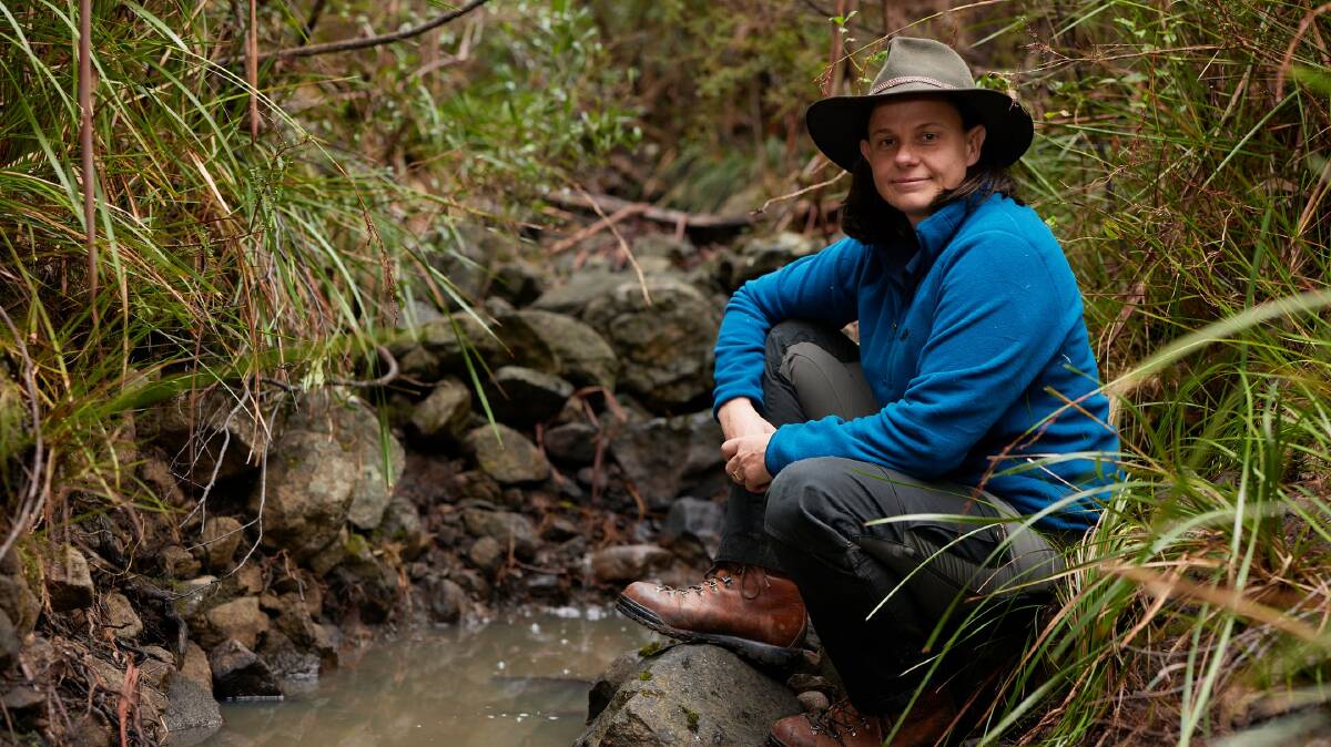 Kate is a wildlife biologist and expedition leader. Picture supplied by SBS.