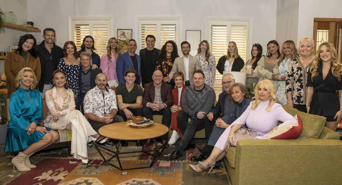 Neighbours cast. Picture by Getty Images.