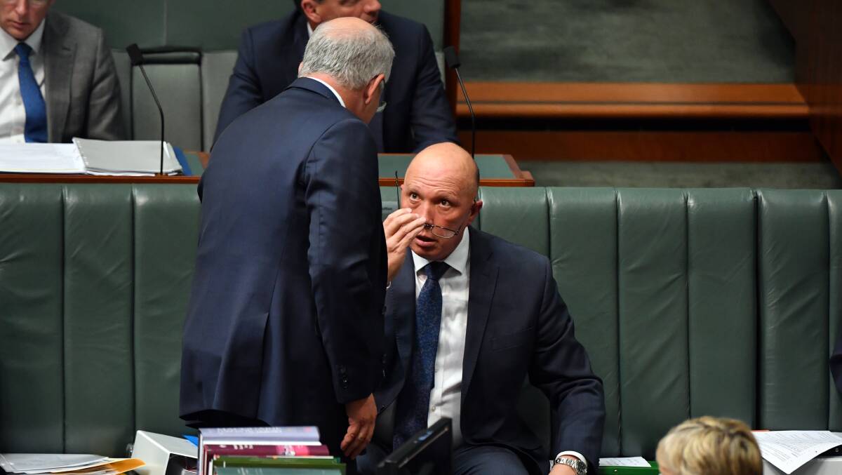 Peter Dutton need not have looked beyond his party's most hallowed territory to find his lost constituency. Picture: Getty Images