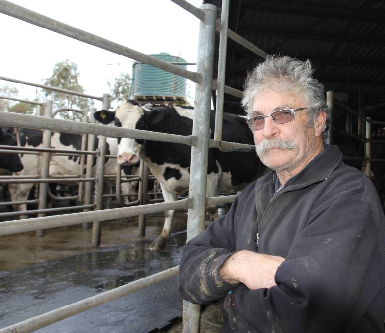 MG supplier: Woolsthorpe dairy farmer Brian McLaren.