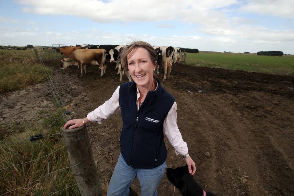 Dairy leader: Hawkesdale farmer Lisa Dwyer. 