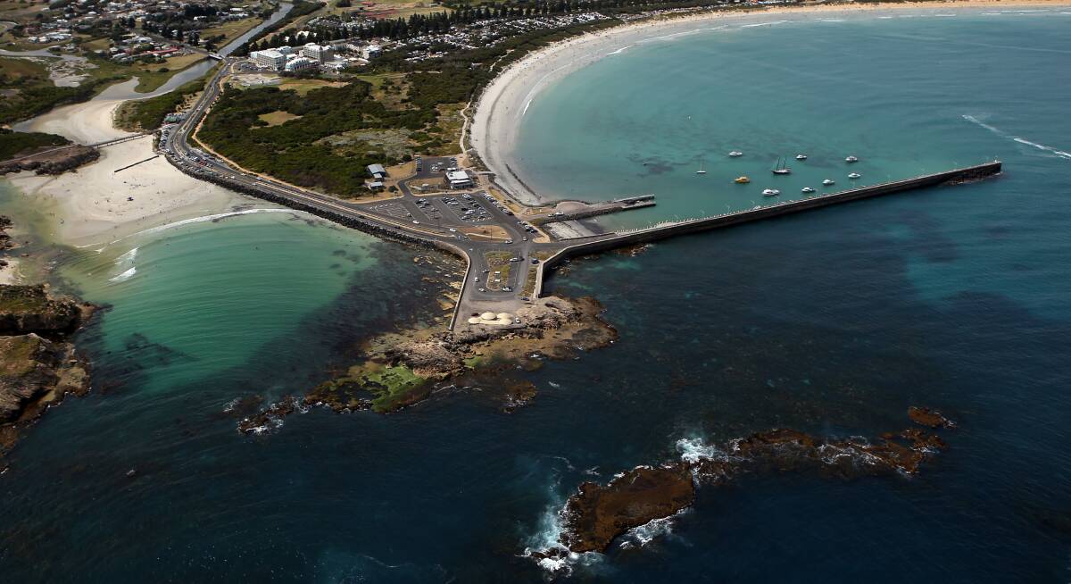 Letters: 'A spur to partially enclose the boat harbour will prejudice our swimming beach'