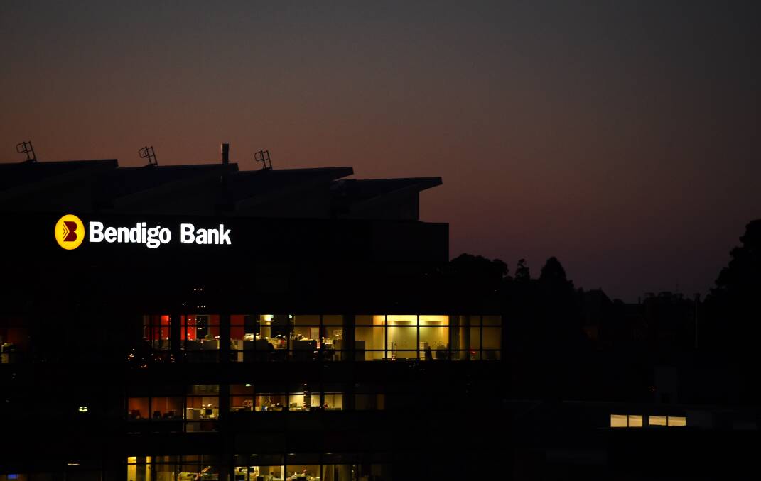 The Bendigo and Adelaide Bank has released its mid-year results. Picture: JODIE DONNELLAN