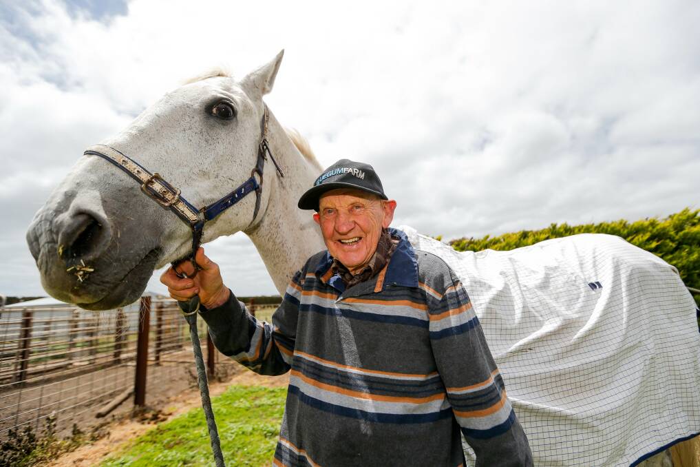 LONG SERVICE: Leo Dwyer is retiring after working 58 consecutive Warrnambool May Racing Carnivals as clerk-of-course. Picture: ANTHONY BRADY