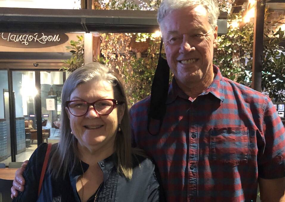 Jen Avery with her husband Alan. Jen shares her story of living with type 2 diabetes on the latest instalment of the Voice of Real Australia podcast. 