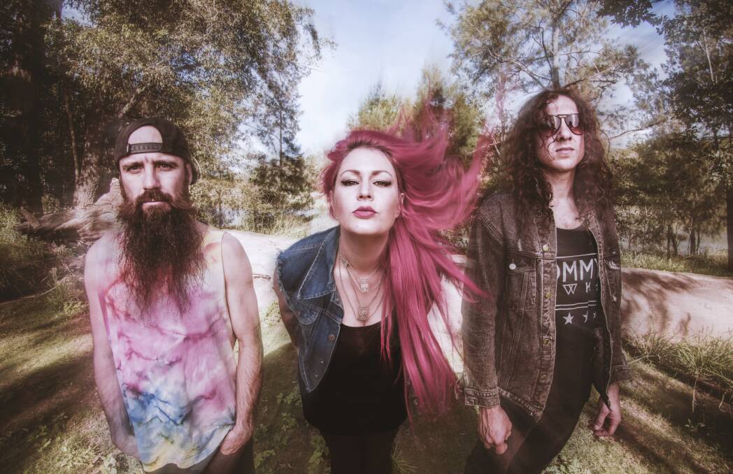 LOVE ARMY: Dallas Frasca return to The Loft in Warrnambool to launch their new EP Dirt Buzz. Picture: Lauchie Douglas