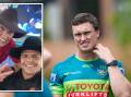 Canberra Raiders star Jack Wighton has been arrested following an incident on Sunday morning. Inset, a photo of Wighton and Latrell Mitchell uploaded to Instagram on Saturday night. Picture by Keegan Carroll