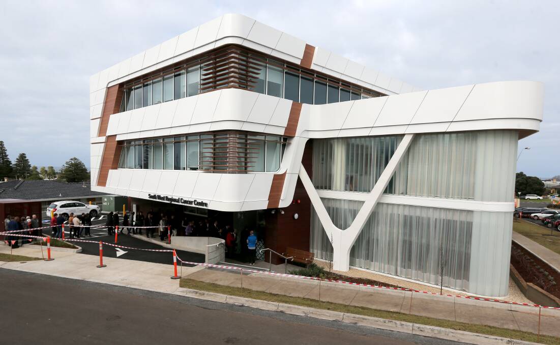 The new cancer care centre. Picture: Rob Gunstone